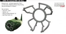 Brassin 1/48 FM-2 exhausts for Eduard