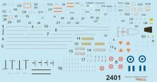 1/72 Greek F-16 High Visibility Stencils