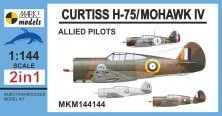 1/144 Curtiss H-75A/Mohawk IV Allied Pilots
