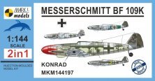 1/144 Messerschmitt Bf 109K-4 Konrad 2-in-1