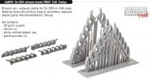 Brassin 1/48 Do 335A exhaust stacks PRINT
