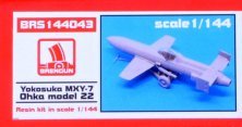 1/144 Yokosuka MXY-7 Ohka model 22