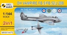 1/144 de Havilland Vampire FB.5/FB.52/J 28B In the North
