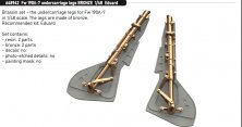 Brassin 1/48 Fw 190A-7 undercarriage legs BRONZE EDU