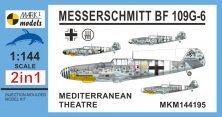 1/144 Bf 109G-6 Mediterranean Theatre 2-in-1