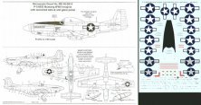 1/48 P-51 Mustang National Insignia, stencil data and anti-glare