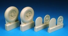 1/32 Republic P-47C/P-47D Thunderbolt Block Tread Mainwheels