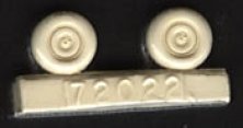 1/72 Me 110E/F/G Zerstorer Wheels