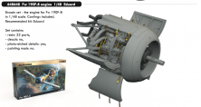 Focke-Wulf Fw-190F-8 engine 1/48