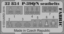 SET P-39Q/N seatbelts FABRIC