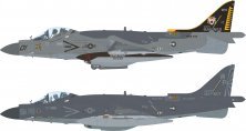 1/18 McDonnell-Douglas AV-8B Harrier US Marines for Hobby Boss