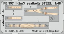 1/48 Il-2m3 seatbelts STEEL