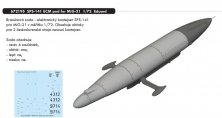 BRASSIN 1/72 SPS-141 ECM pod for MiG-21