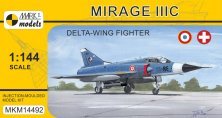 1/144 Dassault Mirage IIIC Delta-wing Fighter French & Swiss AF