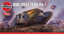 1/76 WWI British Male Tank Mk.I Vintage Classic series