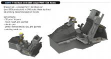Brassin 1/48 F-16C Block 42 cockpit