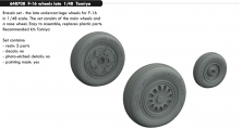 Brassin 1/48 F-16 wheels late