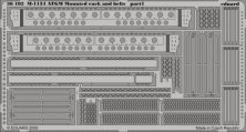1/35 M-1134 ATGM Mounted rack and belts (AFV)