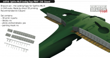 Brassin 1/48 Spitfire Mk.IX landing flaps PRINT