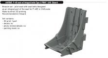 Brassin 1/48 P-40 seat with integral belts Type 2