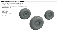 Brassin 1/48 OV-10 wheels