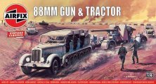 1/76 German 88mm Gun and Tractor Vintage Classic series