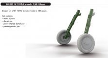 BRASSIN 1/48 Bf 109G-6 wheels
