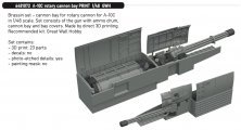 Brassin 1/48 A-10C rotary cannon bay for Academy