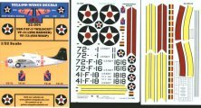 Yellow Wings D�calcomanies F4F-3 Wildcat 1/32