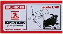 1/48 P 40 Klimov Engine  Conversion set (HAS)