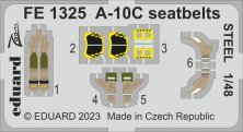 Fairchild A-10C Thunderbolt II seatbelts Steel 1/48