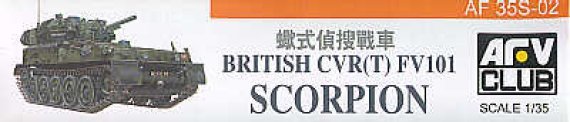 1/35 British CVR(T) FV101 Scorpion