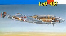 Smer 1/72 Liore et Olivier LeO 451 ex Heller