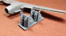 1/72 Messerschmitt Me-410A-1/U-2 & U4 exhausts for Airfix