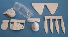1/48 Spitfire HF Mk.VI det.set+canopy+decal