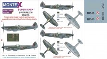 1/32 Supermarine Spitfire Mk.XVI canopy & insignia mask & decals