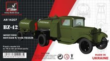 1/144 BZ-42 Soviet WWII refueler on GAZ-AA chassis