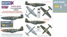 1/32 North-American P-51D Mustang masks set