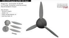 Brassin 1/72 Bf 109F propeller late PRINT