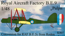 Spin Models Conversion Pulpit RAF Be.9 1/48