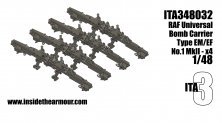 1/48 Raf Universal Bomb Carrier Type EM/EF No.1 Mk.II