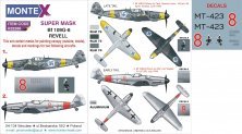 Montex Masques & D�cals Bf-109G-6 1/32 pour Revell