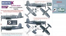 Montex Masques & D�cals Vought F4U-1 Corsair 1/32 Tamiya
