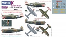 Montex Masques P-47D Thunderbolt Razorback 1/48