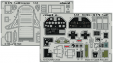 1/32 SET P-40E interior