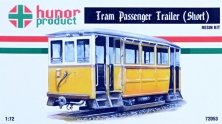 1/72 Tram Passenger Trailer  short