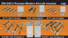 BIGSIN 1/48 RUSSIAN MODERN AIRCRAFT MISSILES