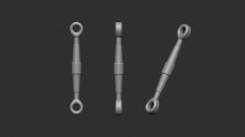 1/32 Turnbuckles 2 types: