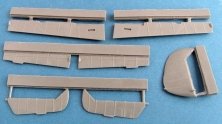 1/48 Bf 109E control surfaces (AIRFIX)