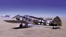 Heller Messerschmitt Bf-108B Taifun 1/72 Scale Kit
